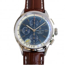 Premier B01 Chronograph 42 Blue Dial on Leather Strap Ref. A13315351C1X2 Premier B01 Chronograph 42 Blue Dial on Leather Strap Ref. A13315351C1X2