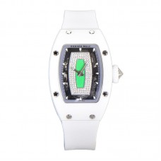 RM 007 Automatic Ladies White Ceramic Green RM 007 Automatic Ladies White Ceramic Green