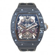RM 047 Tourbillon Samurai NTPT Carbon on Black Rubber Strap RM 047 Tourbillon Samurai NTPT Carbon on Black Rubber Strap