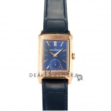 Reverso Tribute Duoface Small Second Blue/White Dial in Rose Gold Reverso Tribute Duoface Small Second Blue/White Dial in Rose Gold