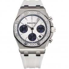 Royal Oak Offshore Selfwinding Chronograph 37mm White Dial in Steel Ref. 26231ST.ZZ.D010CA.01 Royal Oak Offshore Selfwinding Chronograph 37mm White Dial in Steel Ref. 26231ST.ZZ.D010CA.01