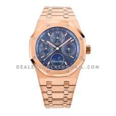 Royal Oak Perpetual Calendar Rose Gold 26574OR Blue Dial Royal Oak Perpetual Calendar Rose Gold 26574OR Blue Dial