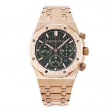 Royal Oak Self-Winding Chronograph Green Dial in Rose Gold Royal Oak Self-Winding Chronograph Green Dial in Rose Gold