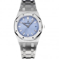 Royal Oak Selfwinding 77350ST 34mm Light Blue Dial in Steel Royal Oak Selfwinding 77350ST 34mm Light Blue Dial in Steel