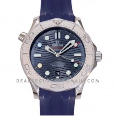 Seamaster Diver 300M ‘Beijing 2022’ Edition in Rubber Strap Seamaster Diver 300M ‘Beijing 2022’ Edition in Rubber Strap