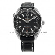 Seamaster Planet Ocean 600M Co-Axial Master Chronometer Black Dial 39.5mm on Leather Strap Seamaster Planet Ocean 600M Co-Axial Master Chronometer Black Dial 39.5mm on Leather Strap