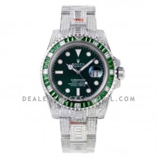 Submariner 116610LV Hulk with Diamond Bezel Submariner 116610LV Hulk with Diamond Bezel