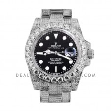 Submariner 116659 Black Dial with Diamond Markers in Steel Submariner 116659 Black Dial with Diamond Markers in Steel