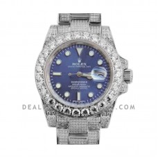 Submariner 116659 Blue Dial with Diamond Markers in Steel Submariner 116659 Blue Dial with Diamond Markers in Steel
