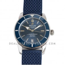 Superocean Heritage II B20 Automatic 42mm in Blue Dial on Blue Bezel on Rubber Strap Superocean Heritage II B20 Automatic 42mm in Blue Dial on Blue Bezel on Rubber Strap