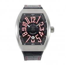 Vanguard Black Dial with Red Markers V 45 Vanguard Black Dial with Red Markers V 45