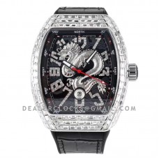 Vanguard Black Dragon King V45 SC with Diamond Bezel Vanguard Black Dragon King V45 SC with Diamond Bezel
