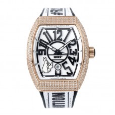 Vanguard #FR2 Rabbit with Diamond Bezel in Rose Gold Vanguard #FR2 Rabbit with Diamond Bezel in Rose Gold