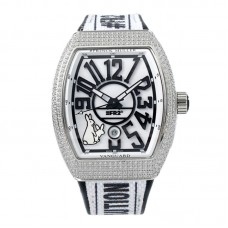 Vanguard #FR2 Rabbit with Diamond Bezel in Steel Vanguard #FR2 Rabbit with Diamond Bezel in Steel