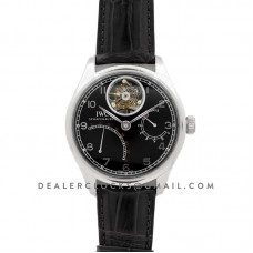 Portugese Tourbillon Mystere Retrograde IW504401 in White Gold Portugese Tourbillon Mystere Retrograde IW504401 in White Gold