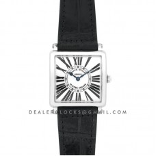 Master Square White Dial in Steel Master Square White Dial in Steel