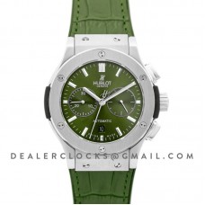Classic Fusion Chronograph Green Dial in Steel Classic Fusion Chronograph Green Dial in Steel