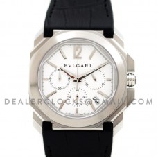 Octo Velocissimo Chronograph Steel White Dial Octo Velocissimo Chronograph Steel White Dial