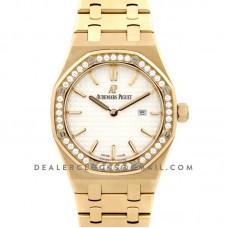 Lady Royal Oak 67651BA Gold White Dial Lady Royal Oak 67651BA Gold White Dial