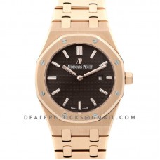 Lady Royal Oak 67650OR Rose Gold Brown Dial Lady Royal Oak 67650OR Rose Gold Brown Dial