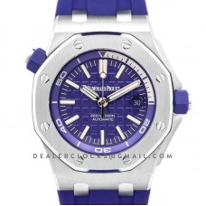 Royal Oak Offshore Diver Steel Purple Dial 15710ST Royal Oak Offshore Diver Steel Purple Dial 15710ST