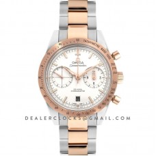 Speedmaster ’57 Co-Axial Black Dial in Rose Gold/Steel on 2 Tone Bracelet Speedmaster ’57 Co-Axial Black Dial in Rose Gold/Steel on 2 Tone Bracelet