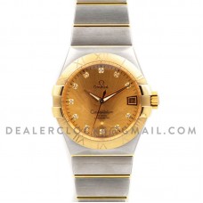 Constellation 38mm Gold Dial Bi Metal Yellow Gold Constellation 38mm Gold Dial Bi Metal Yellow Gold