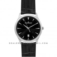 Master Ultra Thin Date Black Dial in Steel Master Ultra Thin Date Black Dial in Steel