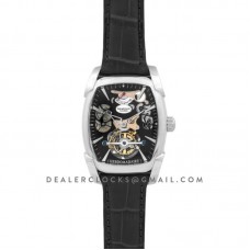 Kalpa Grande Tourbillon Black Dial in Steel on Black Leather Strap Kalpa Grande Tourbillon Black Dial in Steel on Black Leather Strap