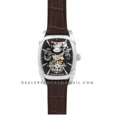 Kalpa Grande Tourbillon Black Dial in Steel on Brown Leather Strap Kalpa Grande Tourbillon Black Dial in Steel on Brown Leather Strap