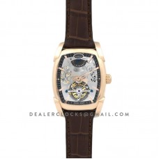 Kalpa Grande Tourbillon Silver Dial in Rose Gold on Brown Leather Strap Kalpa Grande Tourbillon Silver Dial in Rose Gold on Brown Leather Strap