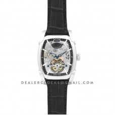 Kalpa Grande Tourbillon Silver Dial in Steel on Black Leather Strap Kalpa Grande Tourbillon Silver Dial in Steel on Black Leather Strap