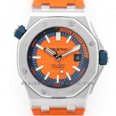 Royal Oak Offshore Diver Steel Orange Dial 15710ST SIHH 2017 Royal Oak Offshore Diver Steel Orange Dial 15710ST SIHH 2017