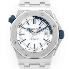 Royal Oak Offshore Diver Steel White Dial 15710ST SIHH 2017 Royal Oak Offshore Diver Steel White Dial 15710ST SIHH 2017