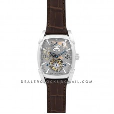 Kalpa Grande Tourbillon Grey Dial in Steel on Brown Leather Strap Kalpa Grande Tourbillon Grey Dial in Steel on Brown Leather Strap