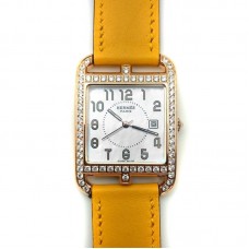 Cape Cod GM Quartz Rose Gold with Diamond Bezel on Yellow Fjord Leather Strap Cape Cod GM Quartz Rose Gold with Diamond Bezel on Yellow Fjord Leather Strap