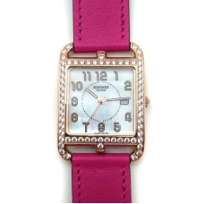Cape Cod GM Quartz Rose Gold with Diamond Bezel on Pink Fjord Leather Strap Cape Cod GM Quartz Rose Gold with Diamond Bezel on Pink Fjord Leather Strap